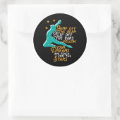 体操感動的スポーツ引用文体操少女 ラウンドシール (バッグ)