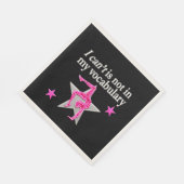 体操感動的デザイン スタンダードランチョンナプキン (角)