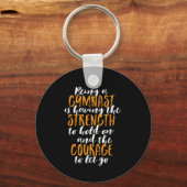 体操感動的引用文体操の娘 キーホルダー (正面)