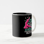 体操感動的引用文 ツートーンマグカップ (正面右)