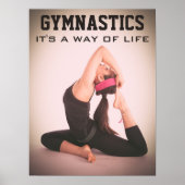 体操感動的引用文 ポスター (正面)