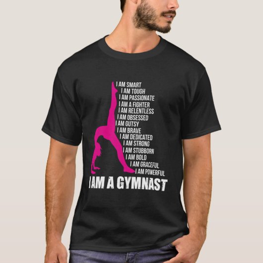 体操手立体操だ Tシャツ (正面)