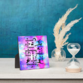 体操技術卓上プラーク付イーゼル フォトプラーク (インサイチュ)