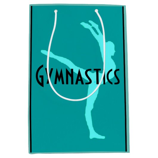 体操抱き枕 ミディアムペーパーバッグ (正面)