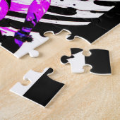 体操抽象芸術の精神カスタム ジグソーパズル (側面)