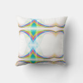 体操抽象芸術枕がカラフル好き クッション (裏面)