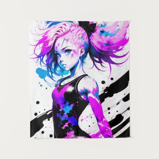 体操抽象芸術精神 タペストリー (正面)