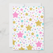 体操招待状ユニコーン体操パーティー 招待状 (裏面)