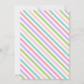 体操招待状 |体操誕生日招待状 招待状 (裏面)