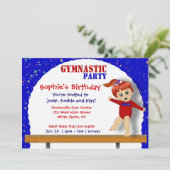 体操招待状 招待状 (スタンド正面)