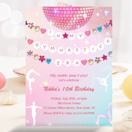 体操時代の友情ブレスレット 招待状