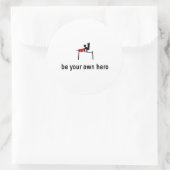 体操水平バー英雄 ラウンドシール (バッグ)