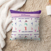 体操熱狂するについて クッション (ブランケット)