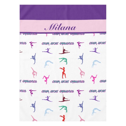 体操熱狂するについて テーブルクロス (正面)