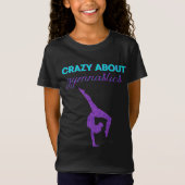 体操熱狂するの概要Purple & Aqua T-Shirt Tシャツ (正面)