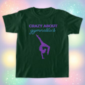 体操熱狂するの概要Purple & Aqua T-Shirt Tシャツ