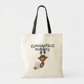 体操猿のTシャツおよびギフト トートバッグ (正面)