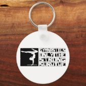 体操生き延び キーホルダー (正面)