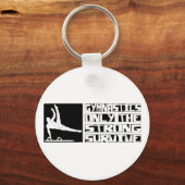 体操生き延び キーホルダー (正面)