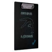 体操生まれのスケッチのクリップボードになる クリップボード (右)