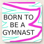 体操生まれをする コースター (正面)