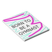 体操生まれをする ノートパッド (アングル)