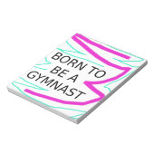 体操生まれをする ノートパッド (回転)