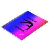 体操生まれをする ノートブック (左側)