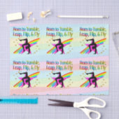 体操生まれティッシュペーパーを転倒する 薄葉紙 (クラフト)