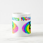 体操生まれ選手になる コーヒーマグカップ (中央)