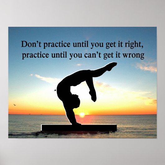 体操生まれ選手 ポスター (正面)