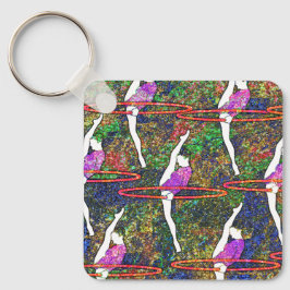 体操用の体操キーチェーン キーホルダー