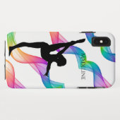 体操用体操スワール携帯電話ケース Case-Mate iPhoneケース (裏面(横))