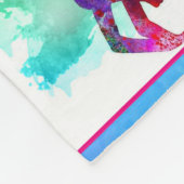 体操用水彩布団 フリースブランケット (角)