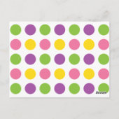 体操空白のを満感謝していたす ポストカード (裏面)