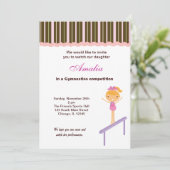 体操競技大会 招待状 (スタンド正面)