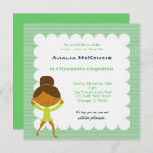 体操競技 招待状 (正面/裏面)