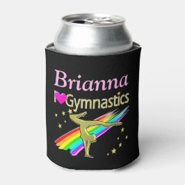 体操素晴らしクーラーボックスが好きパーソナライズされた 缶クーラー