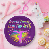 体操素晴らし生まれの紙プレートを転がす ペーパープレート (パーティー)