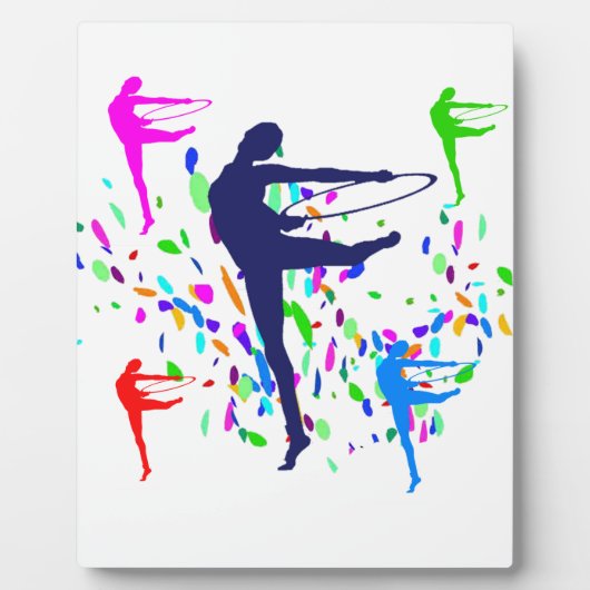 体操芸術的的な フォトプラーク (正面)