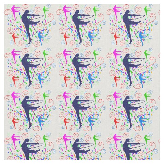 体操芸術的術 ファブリック (クローズアップ)