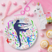 体操芸術的術 ペーパープレート (パーティー)