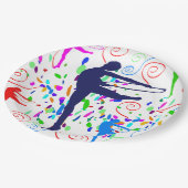 体操芸術的術 ペーパープレート (アングル)