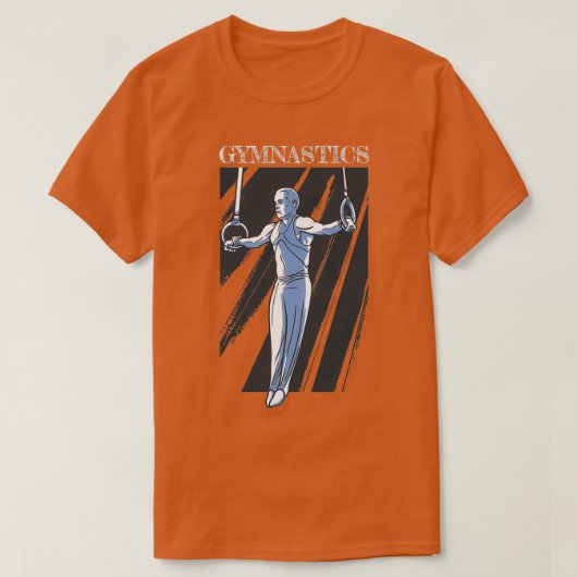 体操芸術的装置体操7 Tシャツ (デザイン正面)