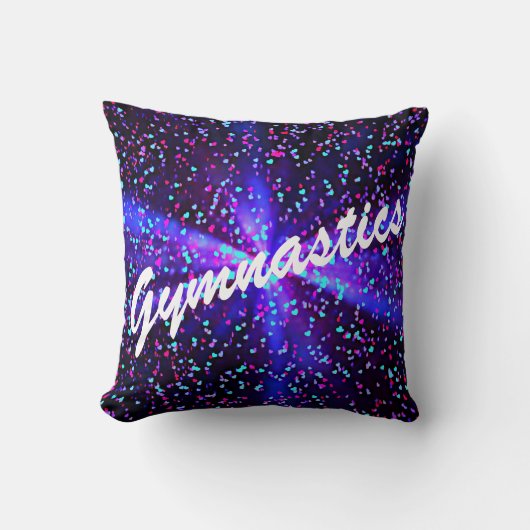 体操装飾用クッションで体操競技名を付したもの クッション (正面)