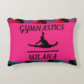 体操装飾用クッションで体操選手が不均一なバー アクセントクッション (正面)