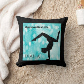 体操装飾用クッションパーソナライズされた名。 クッション (ブランケット)