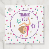 体操誕生日ありがとう フェイバータグ (正面)