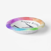 体操誕生日バランスビーム水カラスプラッシュ ペーパーボウル (傾斜あり)