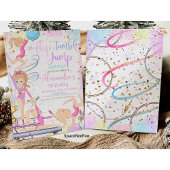 体操誕生日招待状パーティー体操 招待状